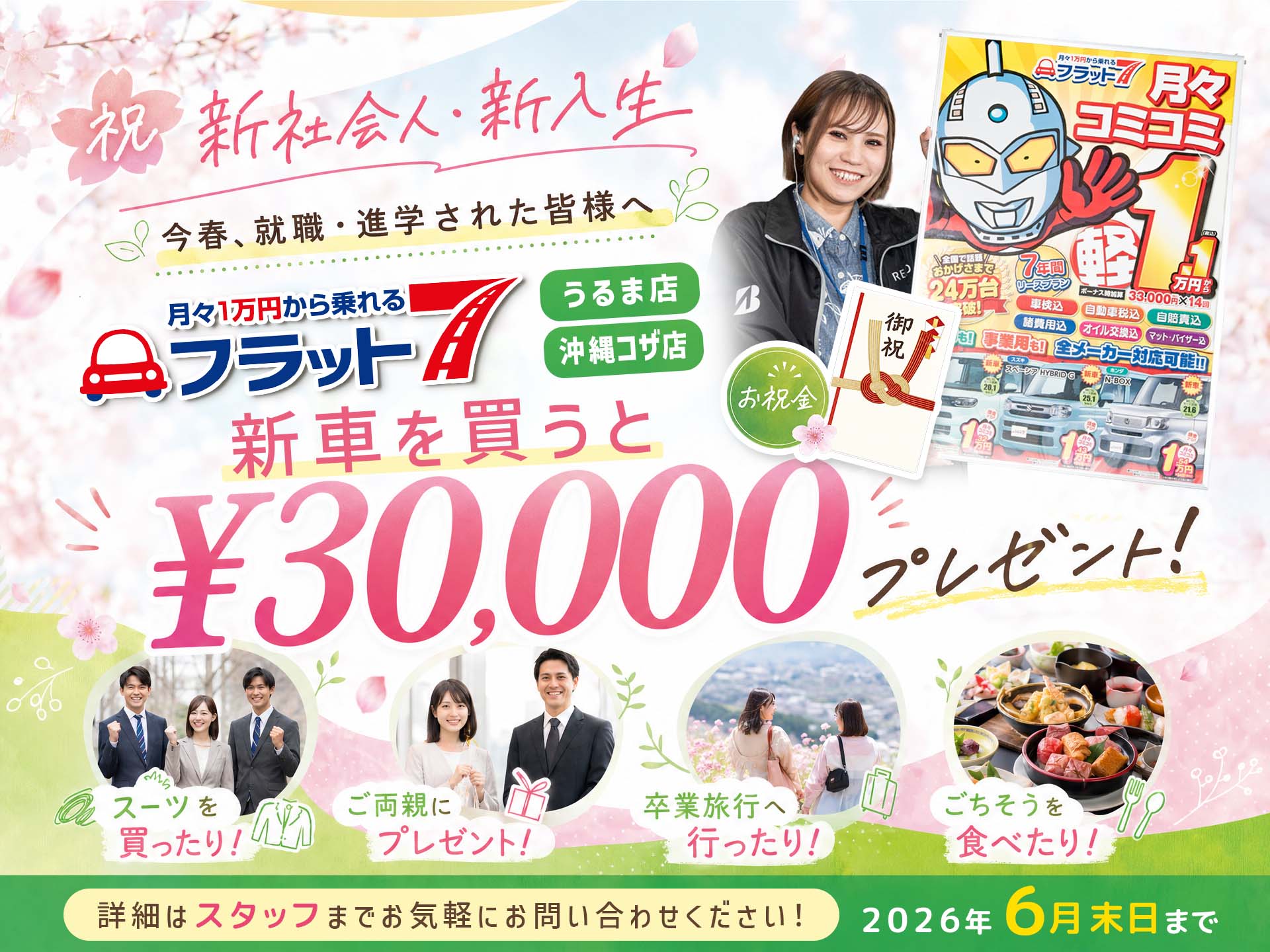 軽自動車リース専門店 フラット7